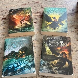 Percy Jackson Book Set by Rick Riordan